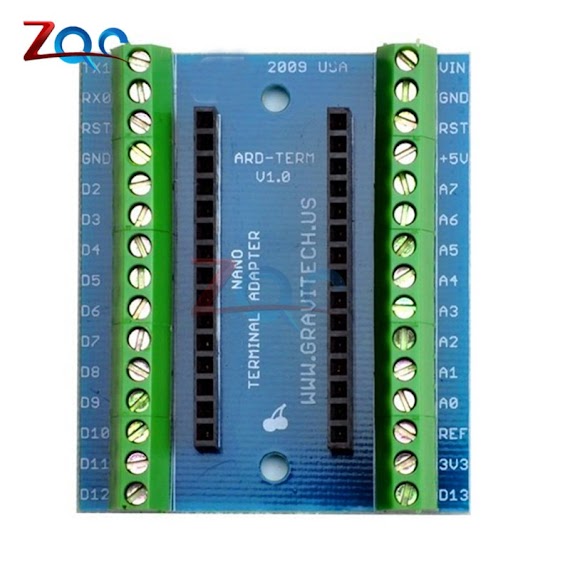 1 Bảng Mạch Kết Nối Cho Arduino Nano V3.0 Avr Atmega328P