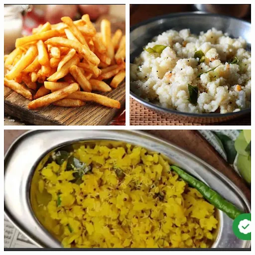 Pohe+Upma+Fries