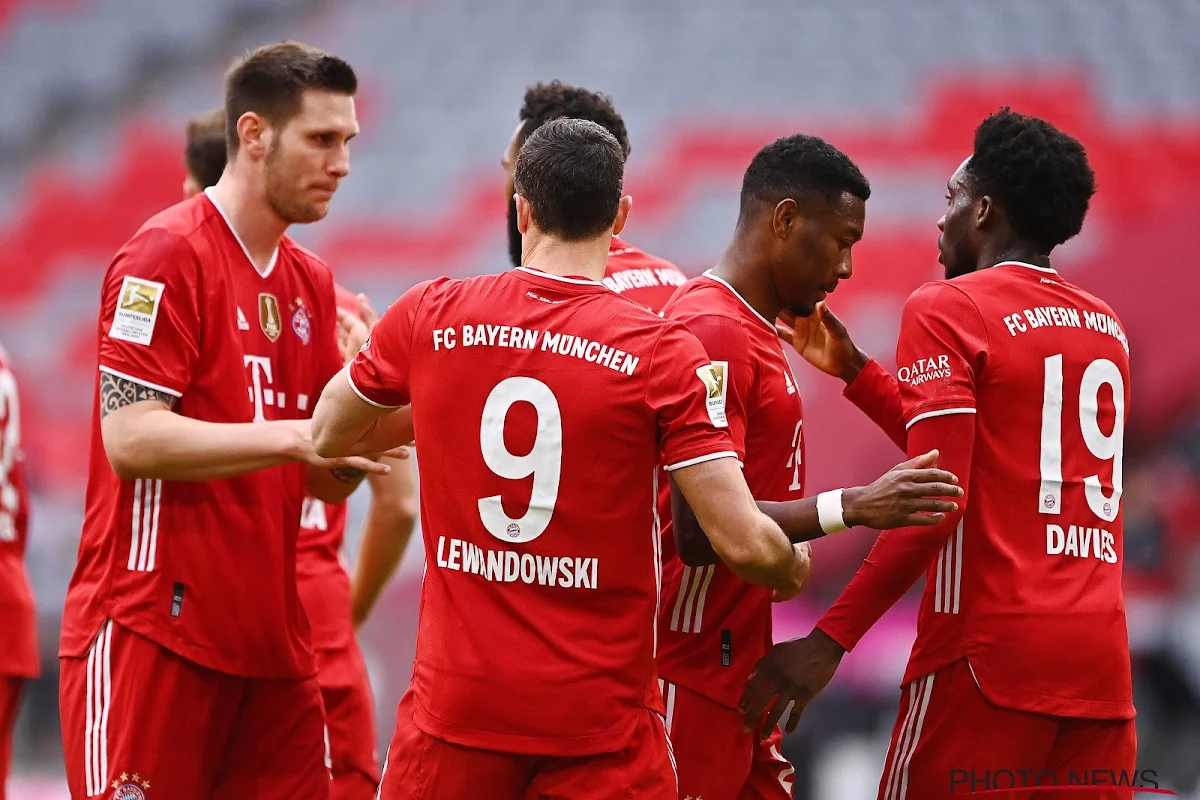 Bundesliga : le Bayern fait un pas de plus vers le titre, Gladbach étrille Francfort