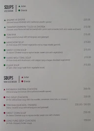 Feast India Co. menu 1