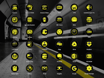 Snap Yellow - Icon Pack screenshot 11