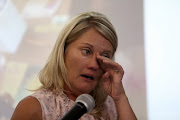 Elena Barkhuizen on Tuesday addressed a joint press conference with trade union Solidarity.