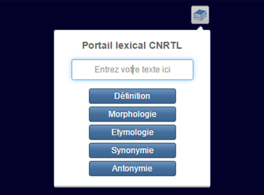 CNRTL pour Chrome Preview image 1