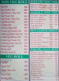 Calcutta Rolls menu 1