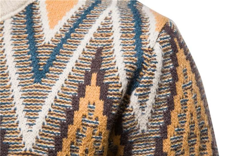Title 4, Suéter delgado Lingge Jacquard