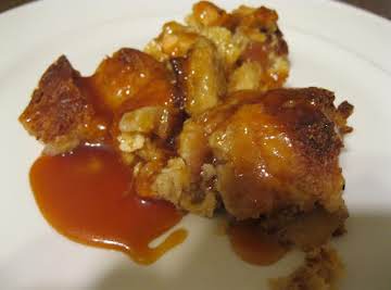 Caramel Apple Bread Pudding