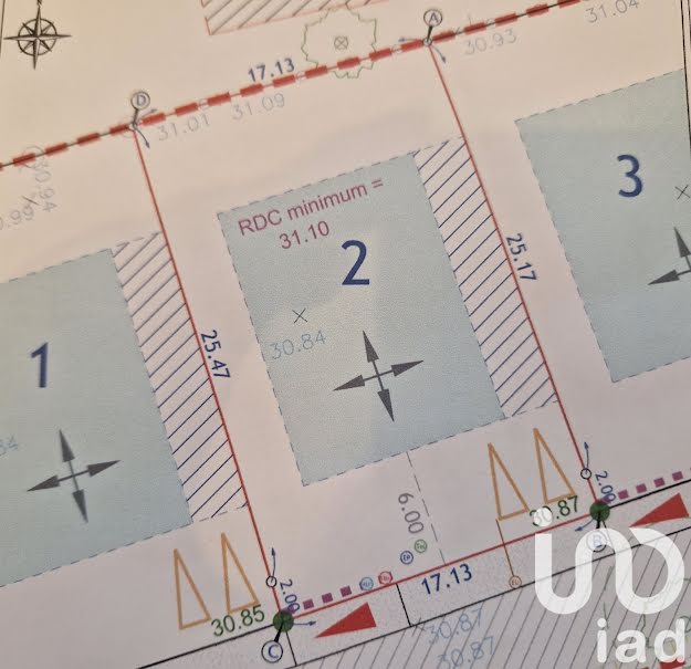 Vente terrain  468 m² à Surzur (56450), 186 000 €