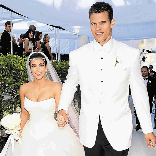 Kim Kardashian and Kris Humphries feature on E!. File photo.