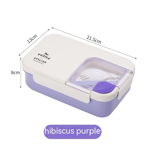 Title 6, Square Compartment Lunch Box Plastic Lunch Box ...