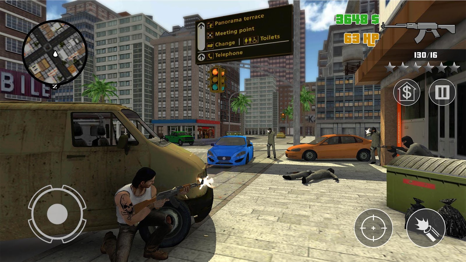    Clash of Crime Mad City War- screenshot  