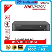 Đầu Ghi Hình 8 Kênh, Đầu Ghi Hình Camera Hikvision Ds - 7208Hghi - K1 (S) - Hàng Chính Hãng