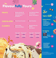 Baskin Robbins menu 3