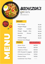 Bachelors Kitchen menu 1