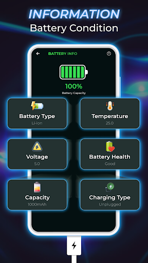 Screenshot Art Battery Charging Animation