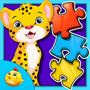 Jigsaw Safari Puzzle For Kids logo