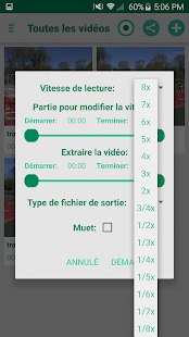 Fast & Ralenti outil vidéo Capture d'écran