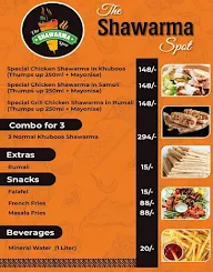 The Shawarma Spot menu 2