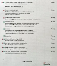 Latitude - Mosaic Hotels menu 5