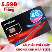 Sim 5G Vinaphone - Gói D500 Trọn Gói 1 Năm