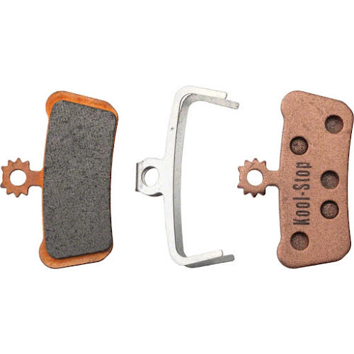 Kool-Stop Disc Brake Pad for Avid/SRAM - Sintered - Copper Plated Backplate - Fits SRAM Guide - Avid XO/Elixir