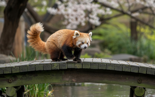Red Panda on the Bridge screenshot 1