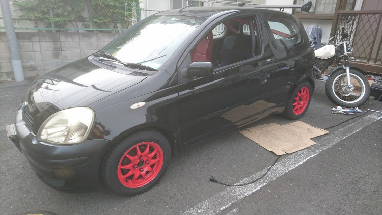 ヴィッツのタイヤ手組み・タイヤ交換・TOYOTIRES PROXESに関するカスタム事例の投稿画像6枚目