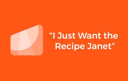 I Just Want the Recipe Janet small promo image