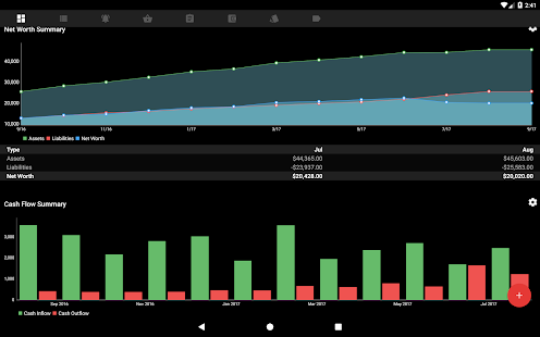 Bluecoins - Keuangan, Anggaran, Uang, Biaya Tracker Screenshot