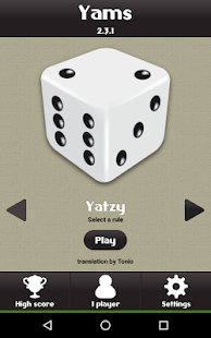 Yatzy (No ads) (Unlocked)