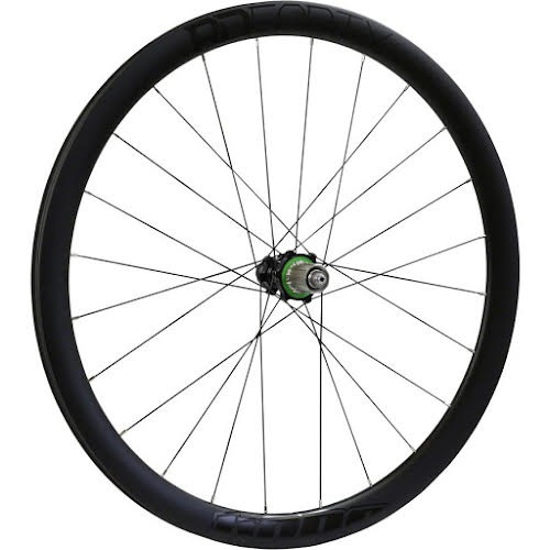 Hope RD40 Rear Wheel: 700C, RS4 Centerlock, 24H, Straight Pull Spokes, Black, Shimano Freehub, QR, Carbon