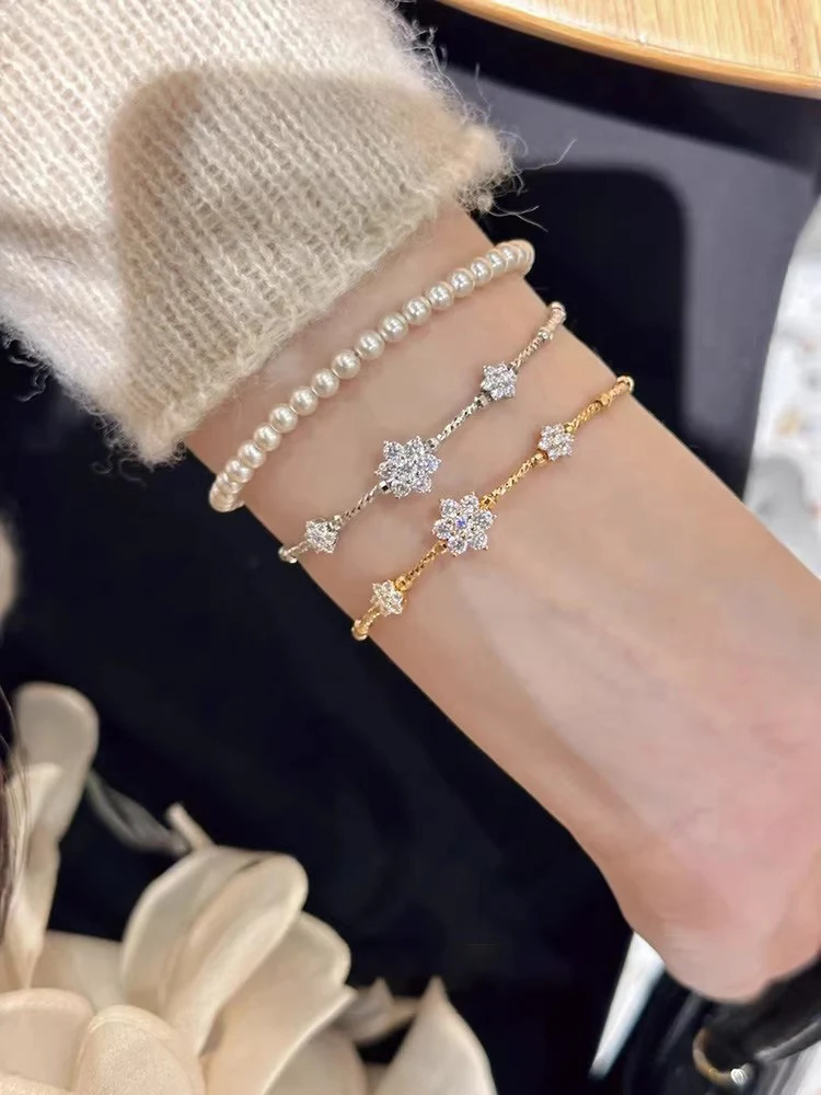 Title 3, Zirkoon Bloem Armband Dames Speciale Design Een...