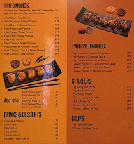 The Momo Co. menu 1