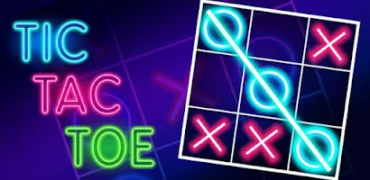 Tic Tac Toe Glow : XO Game