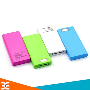 Box Sạc Dự Phòng 8 Cell 1A/2A Có Màn Hình ( Màu Sắc Ngẫu Nhiên )