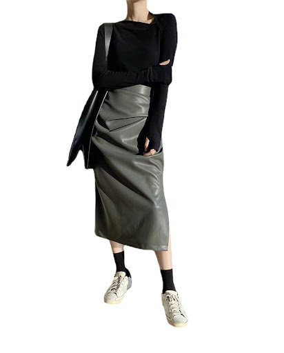 Title 4, Temperament Lady Fashionable High Waist Pleated...