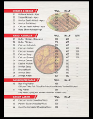 Raj Darbaar menu 2