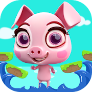 Crazy Piglet Jumping & Flying  Icon