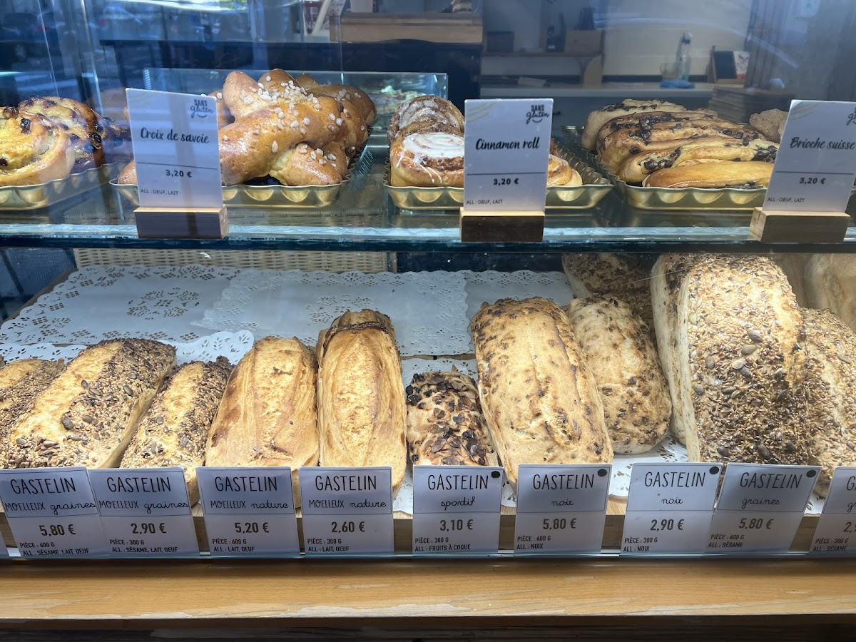 Bread selection