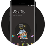 Cute Owl Free Live Wallpaper Good Night Bird Theme 1.0.0 Icon