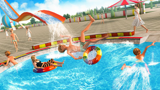 Water Park Slide Racing Adventure