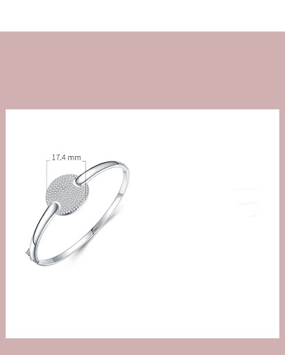 Title 1, S925 Sterling Silver Bracelet for Women Korean ...