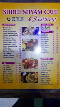 Shree Shyam Cafe & Restaurant menu 6