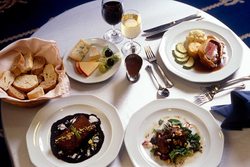 A meal on a Star Clippers sailing.