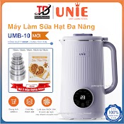 Máy Xay Nấu Đa Năng Unie Umb10, Lưỡi Dao Inox 8 Cánh, 1000W - 1.0Lit, Hàng Chính Hãng