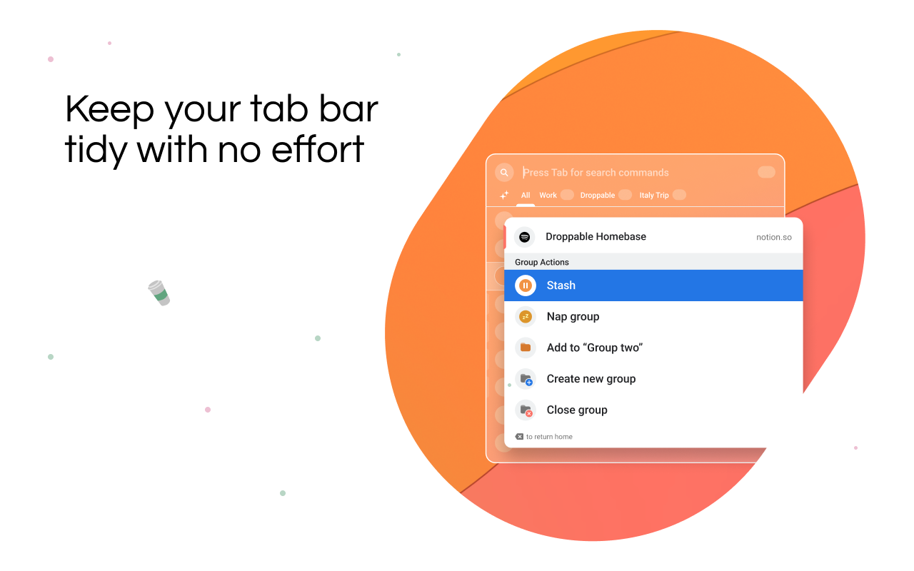 Tabbs - Instant Search & Tab Management Chrome Extension Image 4