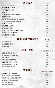 Black Lounge Bar menu 7