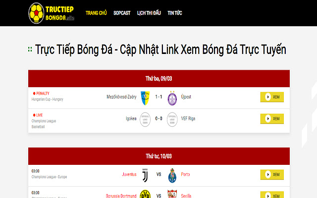 Trực tiếp bóng đá nhà cái - Tructiepbongda Preview image 1