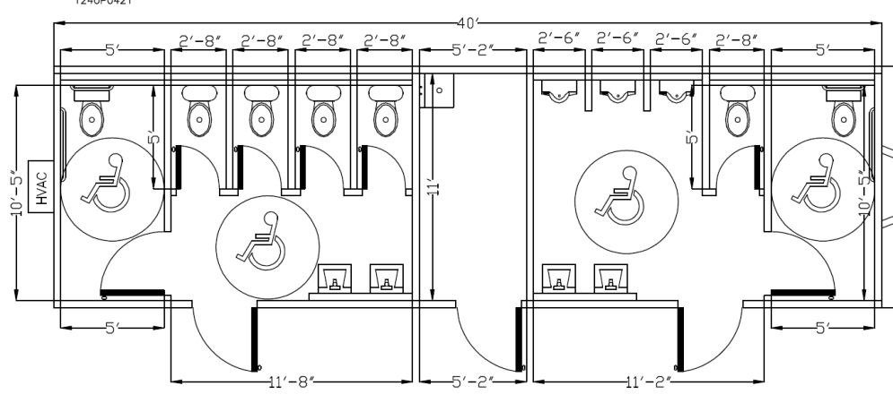 Commercial Restroom Floor Plan Viewfloor co