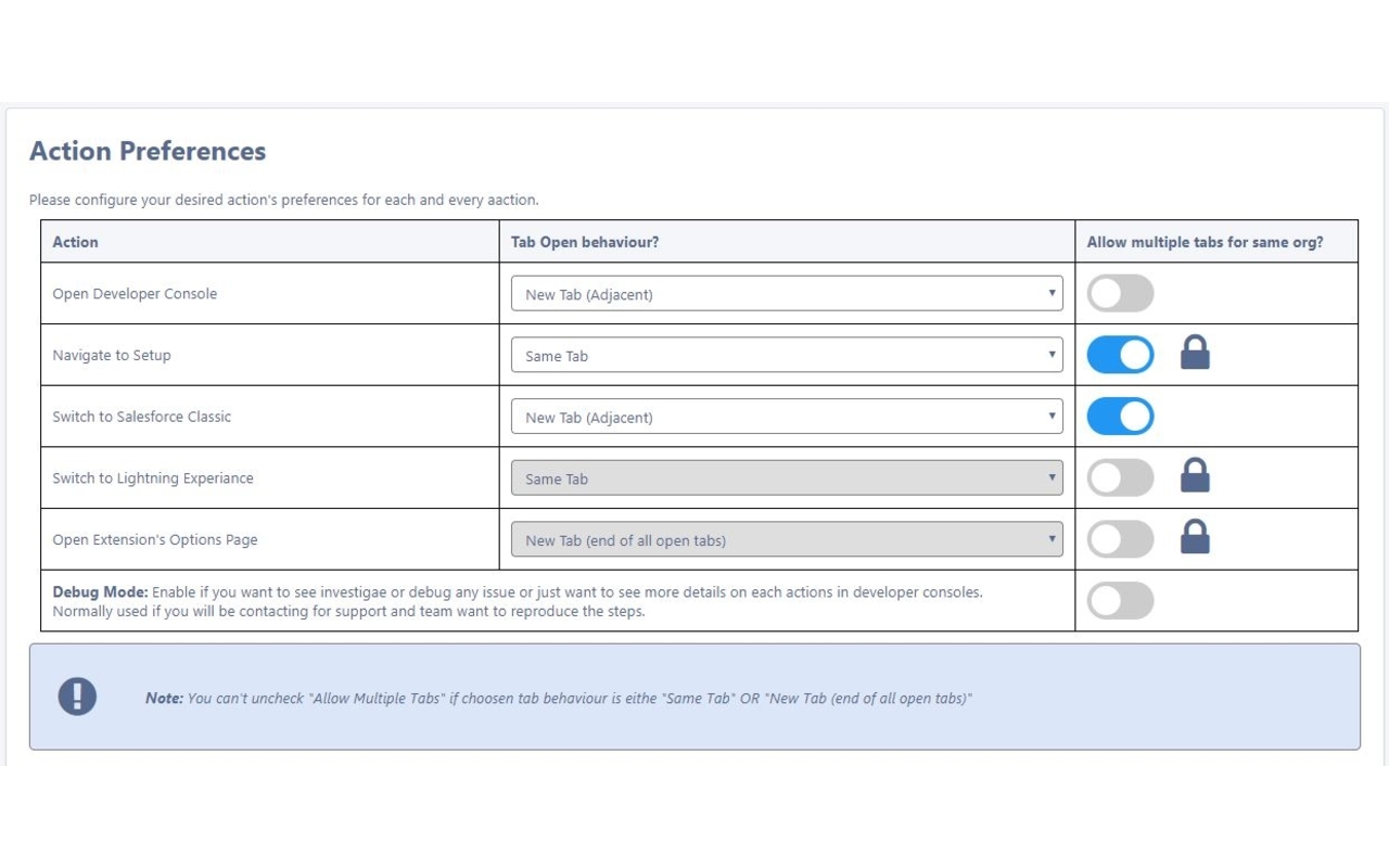 SFDC Shortcuts Preview image 3