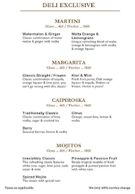 Indigo Delicatessen menu 6